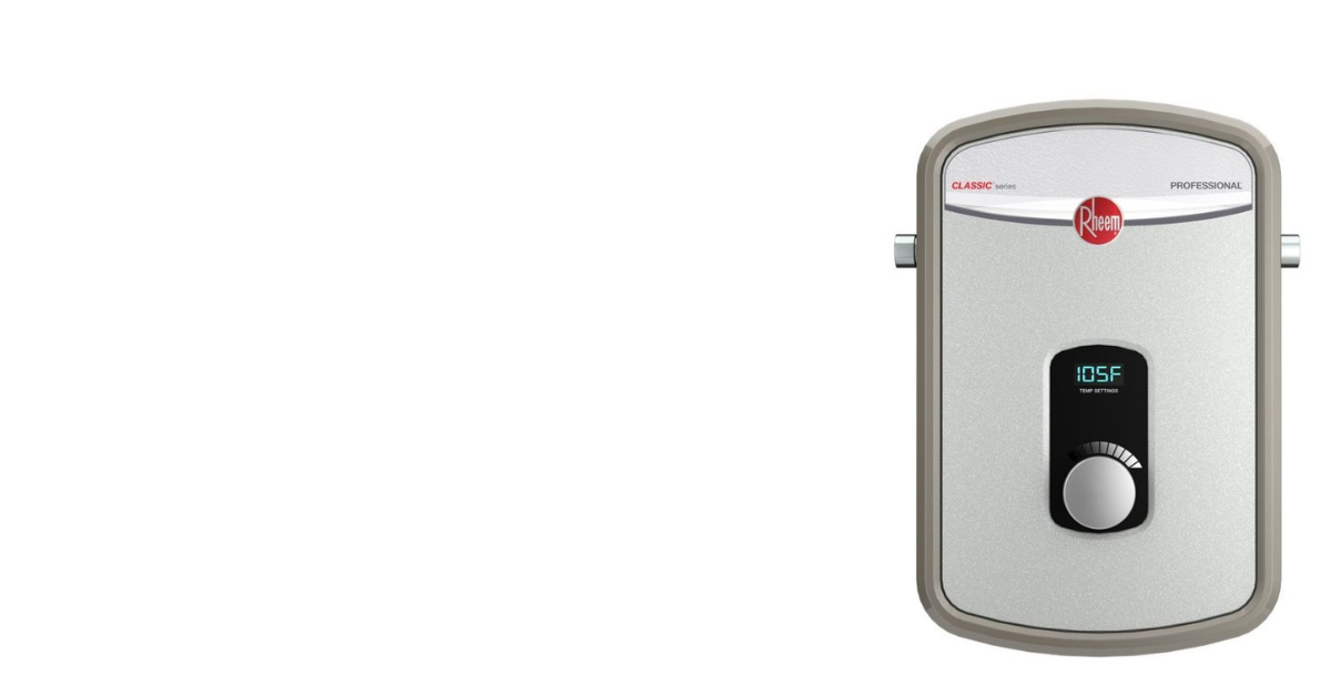 Rheem Tankless Electric Water Heaters