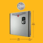 Rheem Performance 24 kW 4.68 GPM 240-Volt Self-Modulating Electric Tankless Water Heater