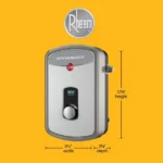 Rheem Performance 8 kW 1.55 GPM 240-Volt Self-Modulating Electric Tankless Water Heater