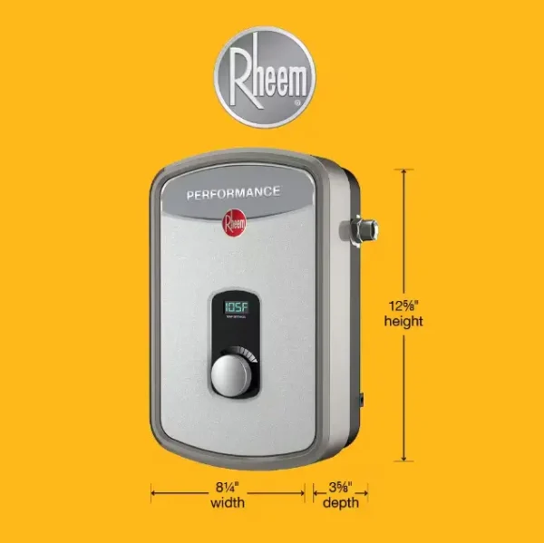 Rheem Performance 8 kW 1.55 GPM 240-Volt Self-Modulating Electric Tankless Water Heater