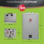 Rheem IKONIC 10.1 GPM Super High Efficiency Tankless Water Heater - Indoor/Outdoor, Liquid Propane