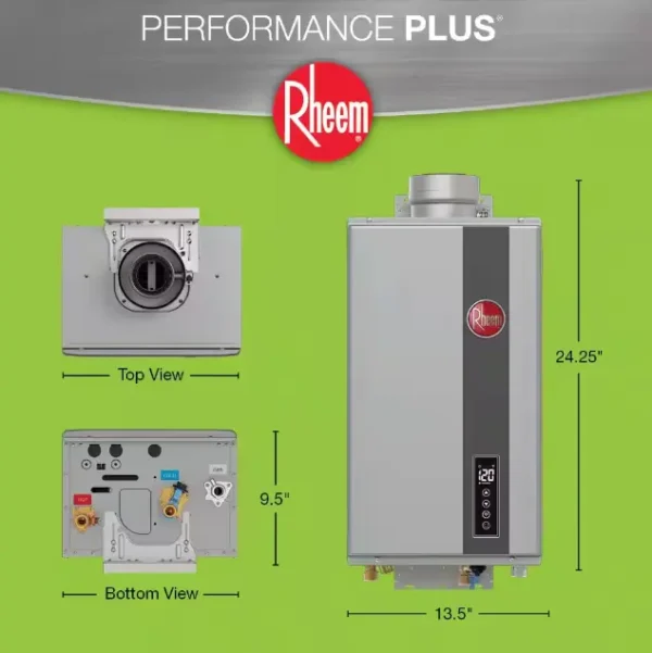 Rheem Performance Plus 8.4 GPM Natural Gas Tankless Water Heater