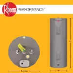 Rheem Performance 40 Gal 4500-Watt Tall Double Element Electric Water Heater