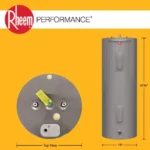 Rheem Performance 30 Gal Tall 4500-Watt Double Element Electric Water Heater