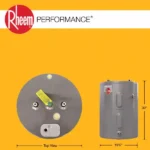 Rheem Performance 28 Gal. 4500-Watt Electric Water Heater with 6-Year Warranty