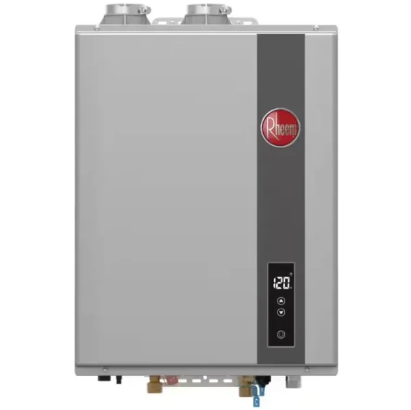 Rheem Performance Platinum 8.4 GPM Natural Gas Tankless Water Heater - Super High Efficiency, Indoor/Outdoor