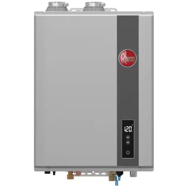 Rheem Performance Platinum 8.4 GPM Natural Gas Tankless Water Heater - Super High Efficiency, Indoor/Outdoor