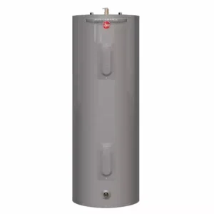 Rheem Performance 40 Gal Double Element Electric Water Heater – 4500-Watt, Medium Tank