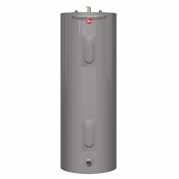 Rheem Performance 40 Gal Double Element Electric Water Heater – 4500-Watt, Medium Tank